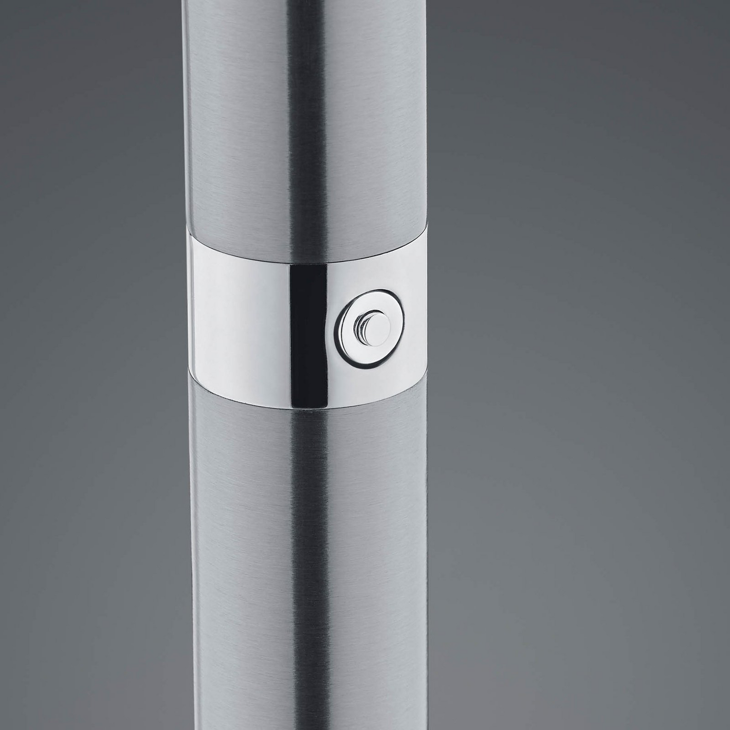 B-Ware Hell Led Stehleuchte Findus 1 Flammig Nickel Stehlampe Lampe Leuchte Lesela647