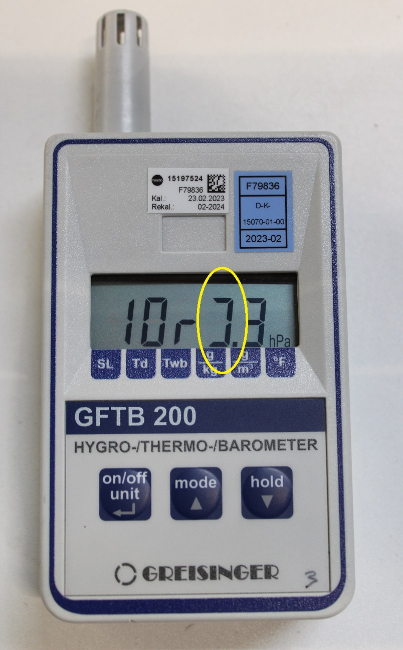 Greisinger GFTB 200 Luftfeuchtemessgerät (Hygrometer) SIEHE TEXT/FOTOS