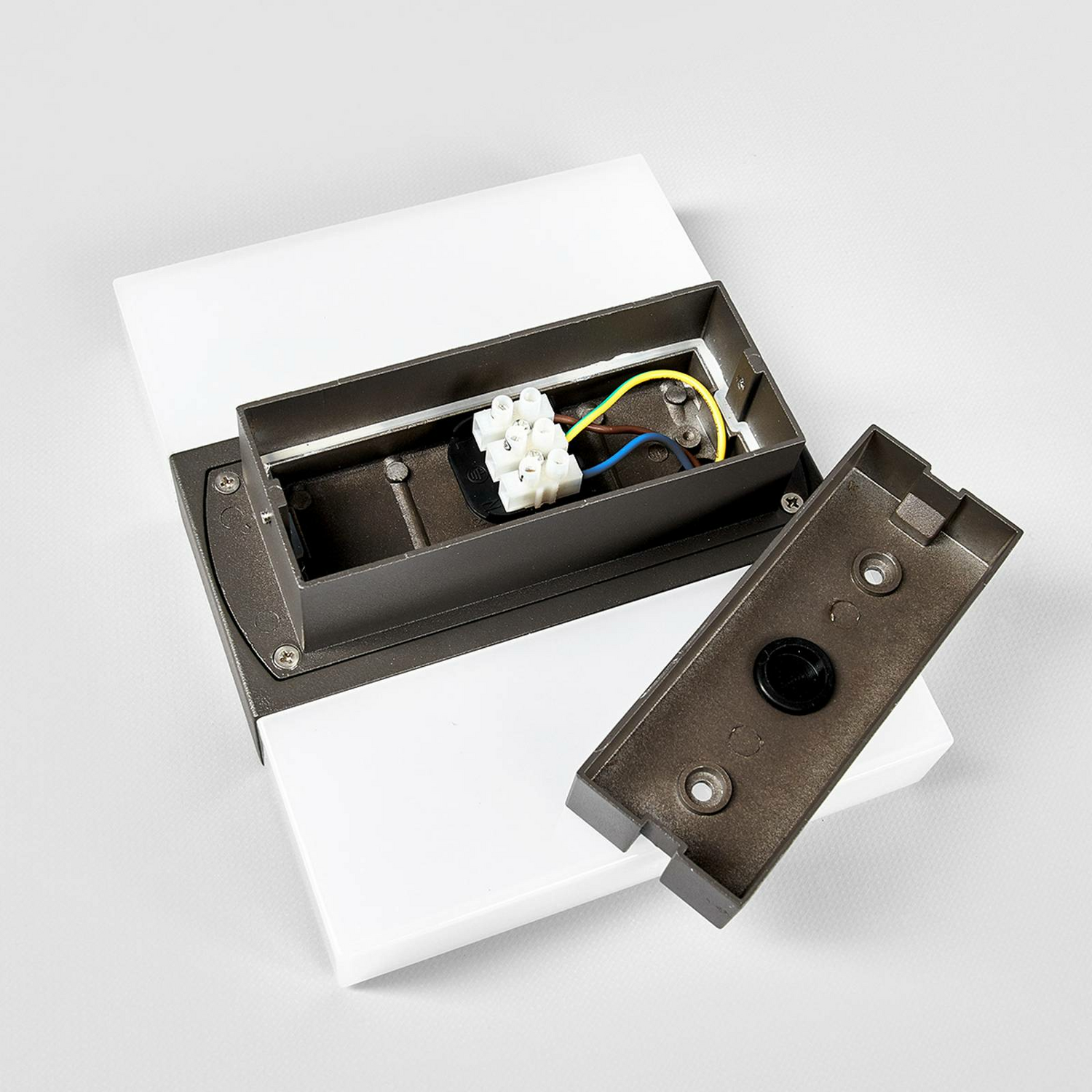 B-Ware Lindby Börje Led Außenwandleuchte Wandleichte Außenlampe Lampe 9 Watt Grafitgrau