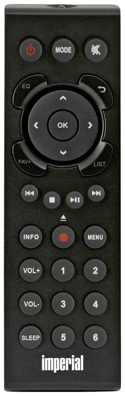 B-Ware Imperial Dabman I560 Cd Stereo Receiver 2x30 W Schwarz Cd Player Defektware