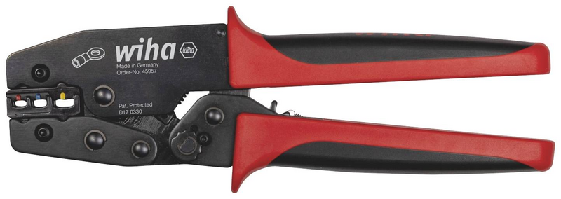 B-Ware Wiha 45957 Crimpzange Isolierte Kabelschuhe Kontakte 0.5   6 Mm² Zange Werkzeug