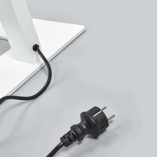 Arcchio Logan Weiße Led Büro Stehleuchte Stehlampe Lampe Designer Dimmer 4.000 K B-Ware