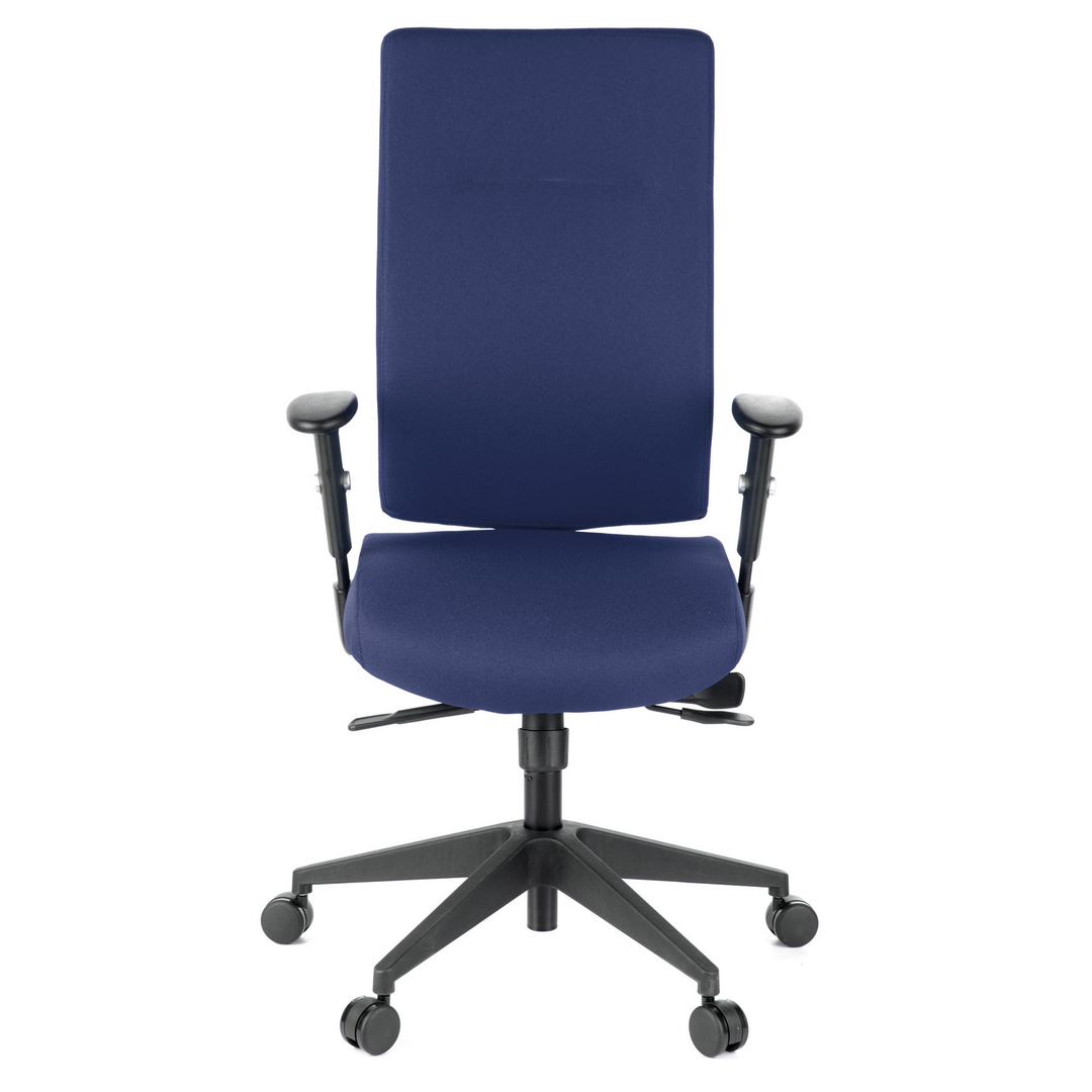 hjh OFFICE Bürostuhl Drehstuhl Stuhl PRO-TEC 300 Stoff dunkelblau Power-Office