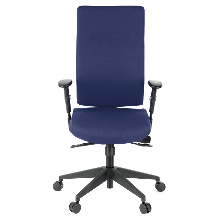 hjh OFFICE Bürostuhl Drehstuhl Stuhl PRO-TEC 300 Stoff dunkelblau Power-Office