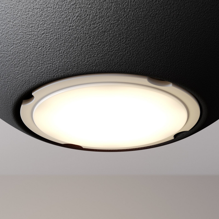 Euluna Pendelleuchte Midnight Deckenlampe Hängeleuchte 5 Flammig Gu10 Schwarz B-Ware