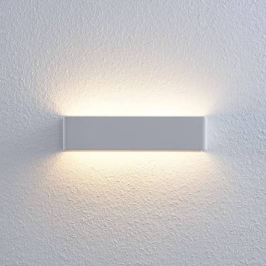 Lindby LED-Wandleuchte Lonisa Wandleuchte Flurlampe Lampe Leuchte Metall Weiß