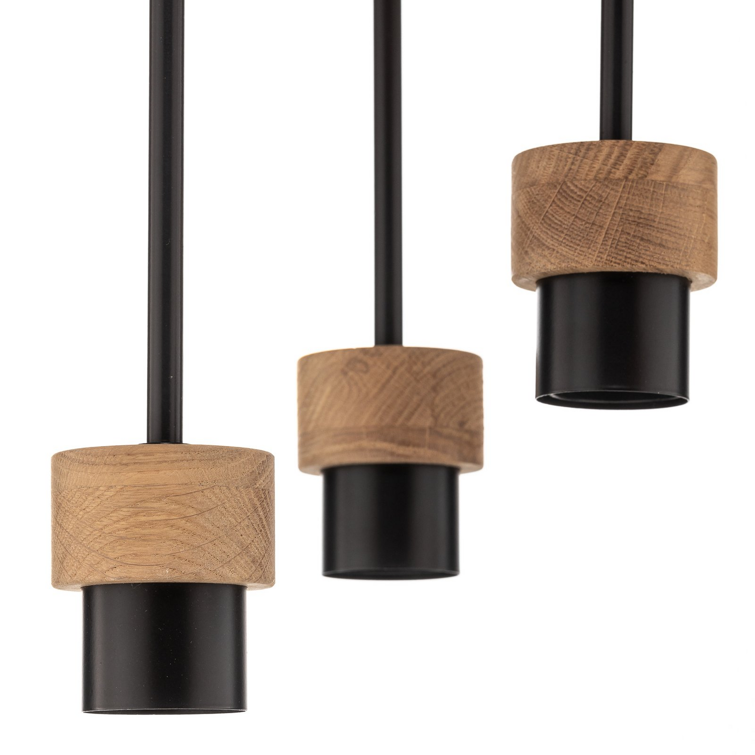 Euluna Deckenlampe Millume Eichenholz Quadrat 5 Flammig Deko Deckenlampe E27 B-Ware - 5903839982941