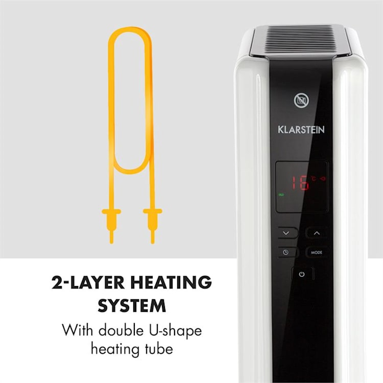 Klarstein Thermaxx 2500 Ölradiator Elektroheizung Mobile Heizung DEFEKTWARE