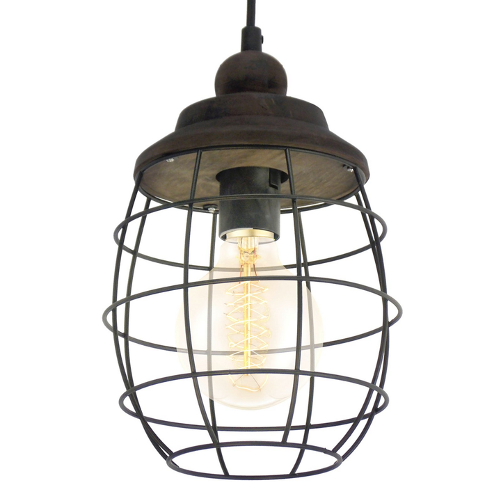Eglo Rustikal Designte Hängeleuchte Bampton Deckenlampe Deckenleuchte Lampe Spot B-Ware