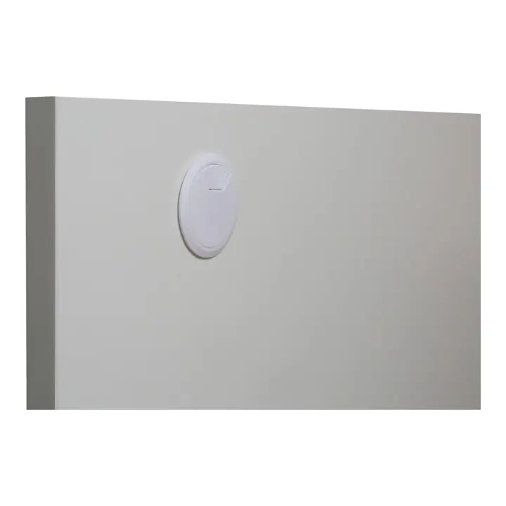 B-Ware Stier Schreibtischplatte Tischplatte Weiß Büro 180 X 80 X 2,5 Cm Kabeldurchlässe - 4251709630852