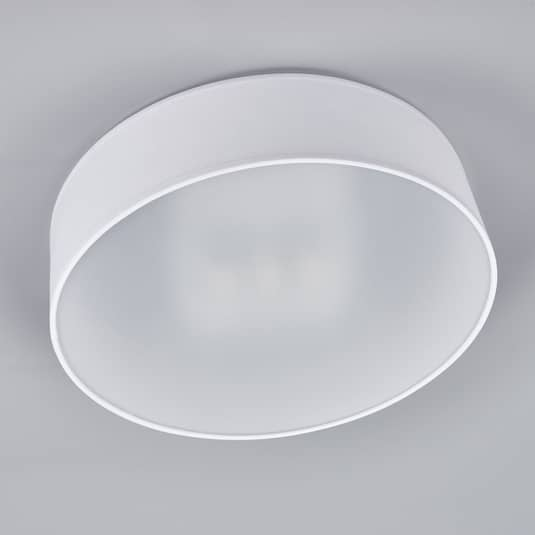 Plafonnier textile blanc Smartwares, ampoule E14, 40 cm