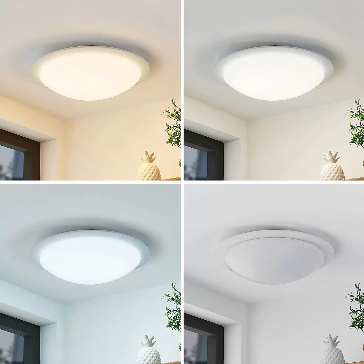 B-Ware Lindby Aurela Dimmbar Led Deckenlampe ø 42,5 Cm Fernbedienung Deckenleuchte - 4251911711417