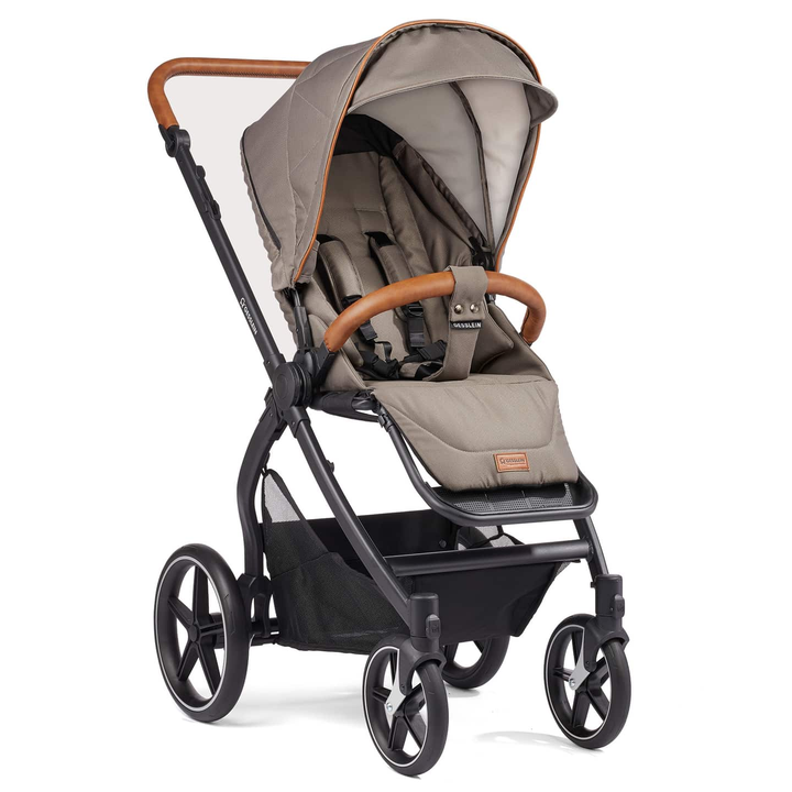 Gesslein Fx4 Style Grau Beige Kinderwagen Kombi Kinderwagen Kinderwagenzubehör B-Ware