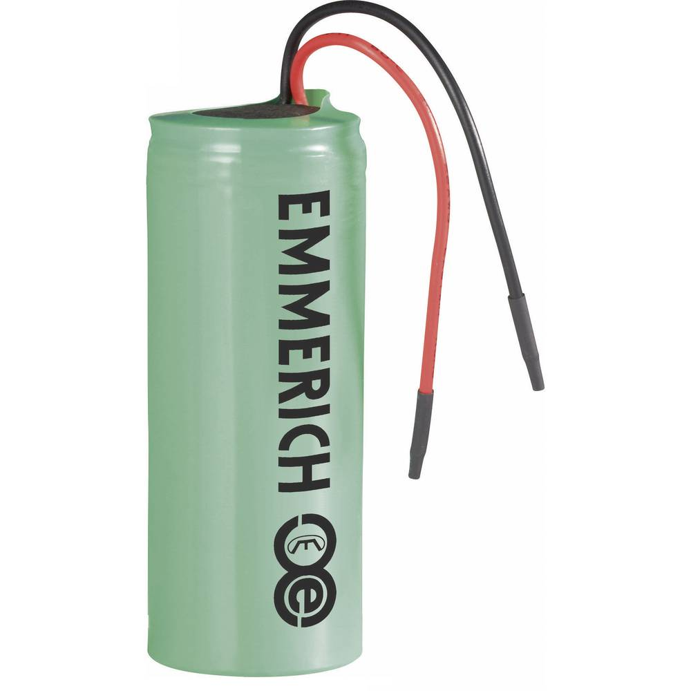 Emmerich LI26650 Spezial-Akku 26650 Kabel Li-Ion 3.7 V 4500 mAh Akku Batterie