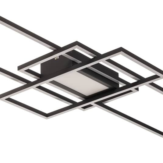 Lindby Ismera Led Deckenlampe Deckenleuchte Lampe Leuchte Drei Rahmen Anthrazit B-Ware - 4251911721218