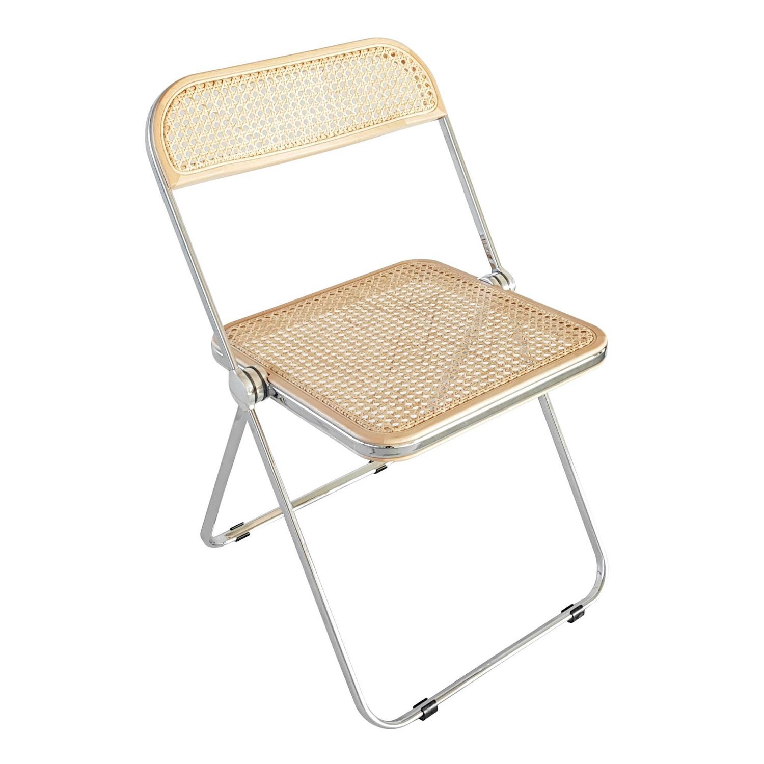 Plia Cane Klappstuhl Stuhl Faltstuhl Designstuhl Retro Vintage Sitzmöbel B-Ware - 235004