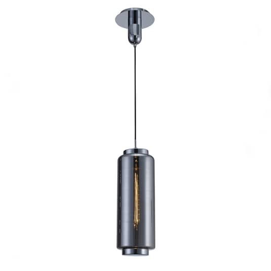 Mantra Iluminación Glas Hängeleuchte Hängeleuchte Lampe Jarras Höhe 53,5cm Chrom B-Ware - 8435153261978
