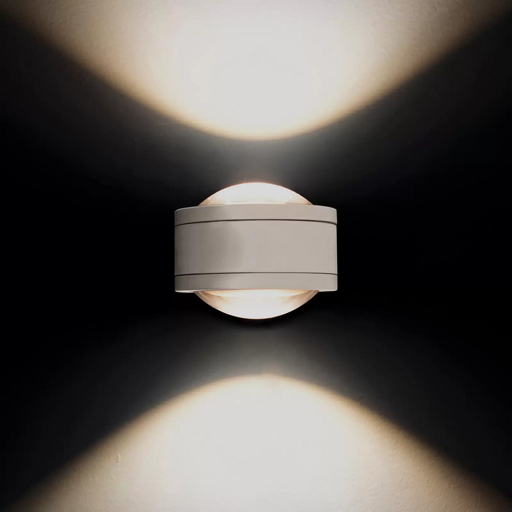Megatron Due Punto LED-Wandleuchte mattweiß Wandlampe Lampe Leuchte KRATZER