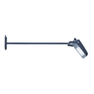 B-Ware Searchlight Außenwandlampe Wandleuchte LED schwarz Aluminium klar IP65 Pub lange
