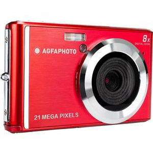 B-Ware Agfa Photo Dc5200 Digitalkamera Kamera Fotokamera 21 Megapixel Rot Silber