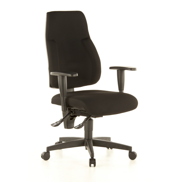 Topstar Wellnessstuhl Bürostuhl Drehstuhl Lady Sitness Stoff schwarz