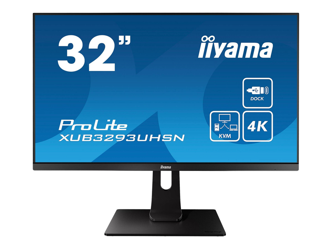 Iiyama ProLite XUB3293UHSN-B1 LED-Monitor 80 cm Bildschirm DEFEKT BASTLER