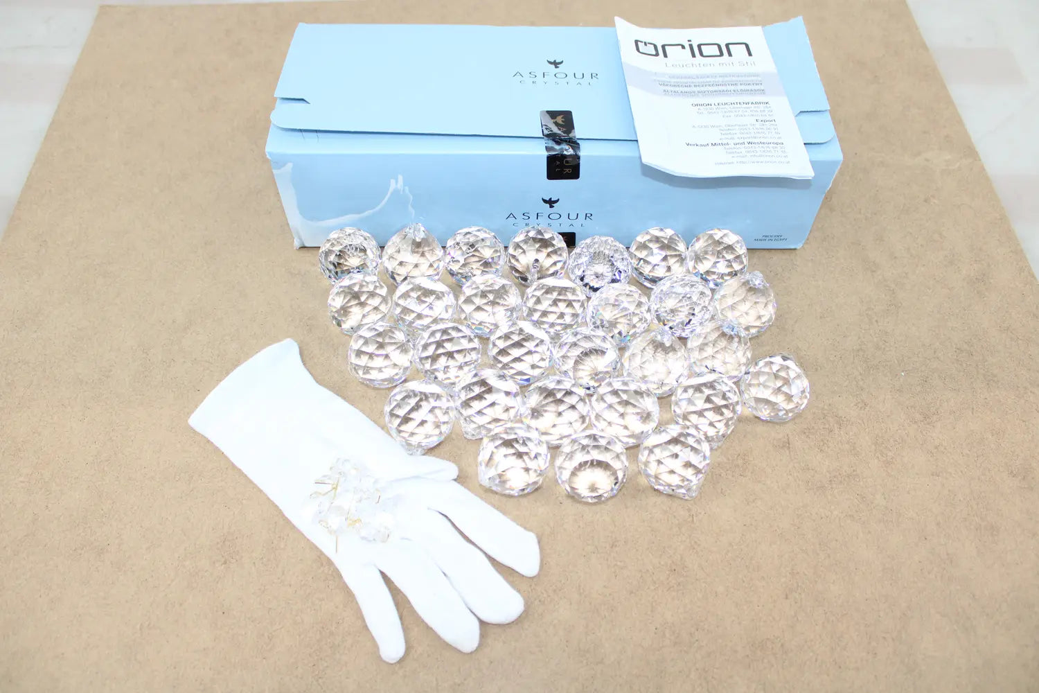B-Ware Orion Deckenleuchte Lampe Lennarda 24 Karat Vergoldet Gold Siehe Text/Foto392 - 9003090182718