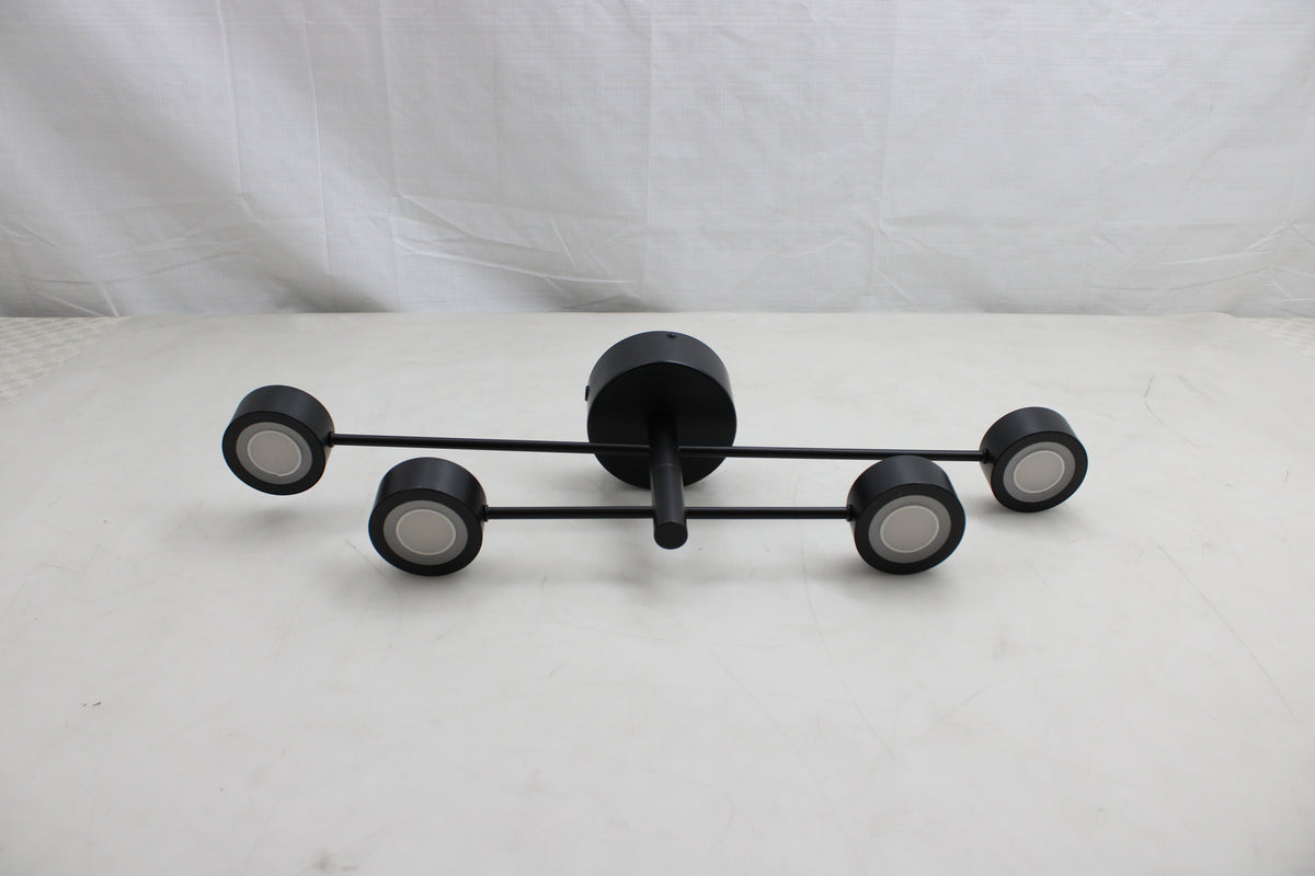Nordlux Deckenleuchte Deckenlampe LED vierflammig schwarz verstellbar dimmbar Me - 5704924018442