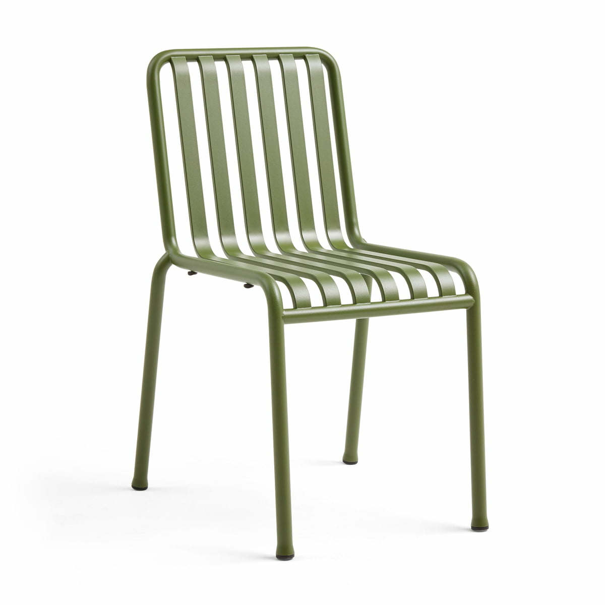 Hay Palissade Stuhl Esszimmerstuhl Gartenstuhl Balkonstuhl Designstuhl Olivgrün B-Ware