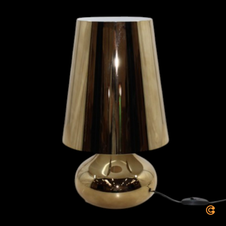 Kartell Cindy Tischleuchte Tischlampe Tischlicht Leuchte Lampe Led Licht Gold B-Ware - 8058967327212