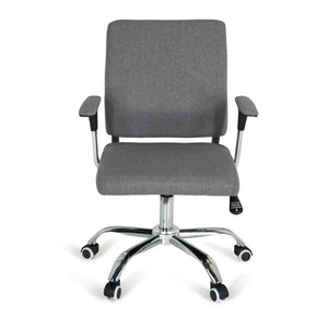 B-Ware hjh OFFICE Bürostuhl CHARLES I Drehstuhl Schreibtischstuhl Stoff dunkelgrau