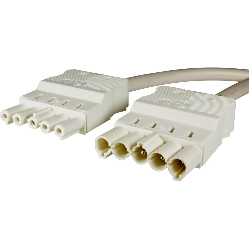 Adels-Contact 16475520 Netz-Anschlusskabel Netz-Stecker Netz-Buchse Adapter