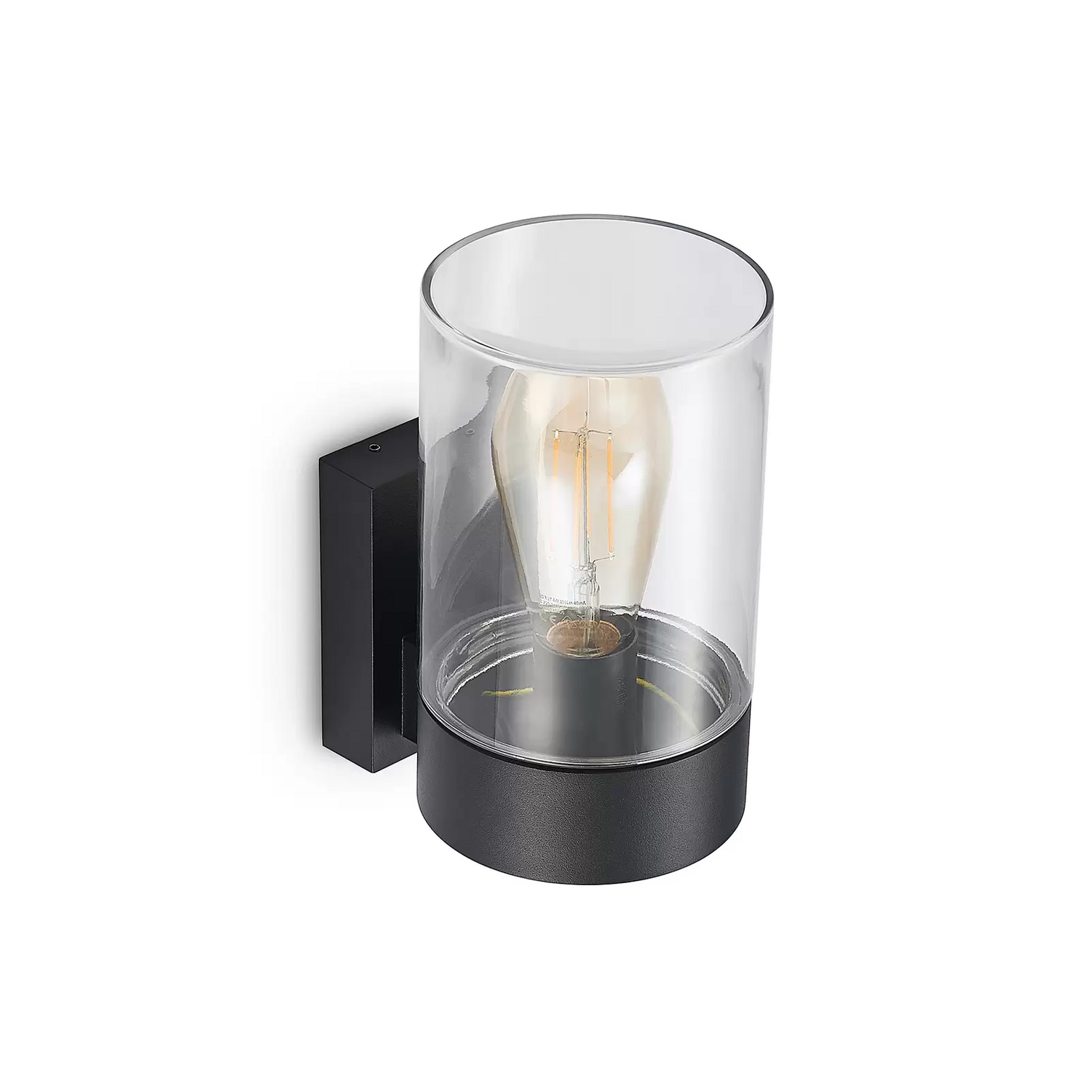 B-Ware Arcchio Liljana Außenwandleuchte Wandleuchte Wandlampe Wandlicht Schwarz Ip65