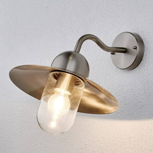 B-Ware Lindby Außenwandleuchte Femi Wandleuchte Wandlampe Wandlicht Leuchte Edelst459