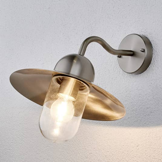 B-Ware Lindby Außenwandleuchte Femi Wandleuchte Wandlampe Wandlicht Leuchte Edelst459