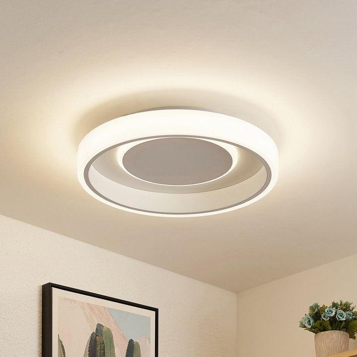 Lindby Wikani LED-Deckenlampe Deckenlampe Lampe Leuchte RGB CCT dimmbar
