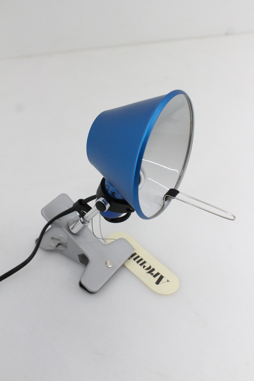 Tolomeo Micro Pinza Klemmleuchte Tischlampe Klemmlampe Lampe Blau B-Ware