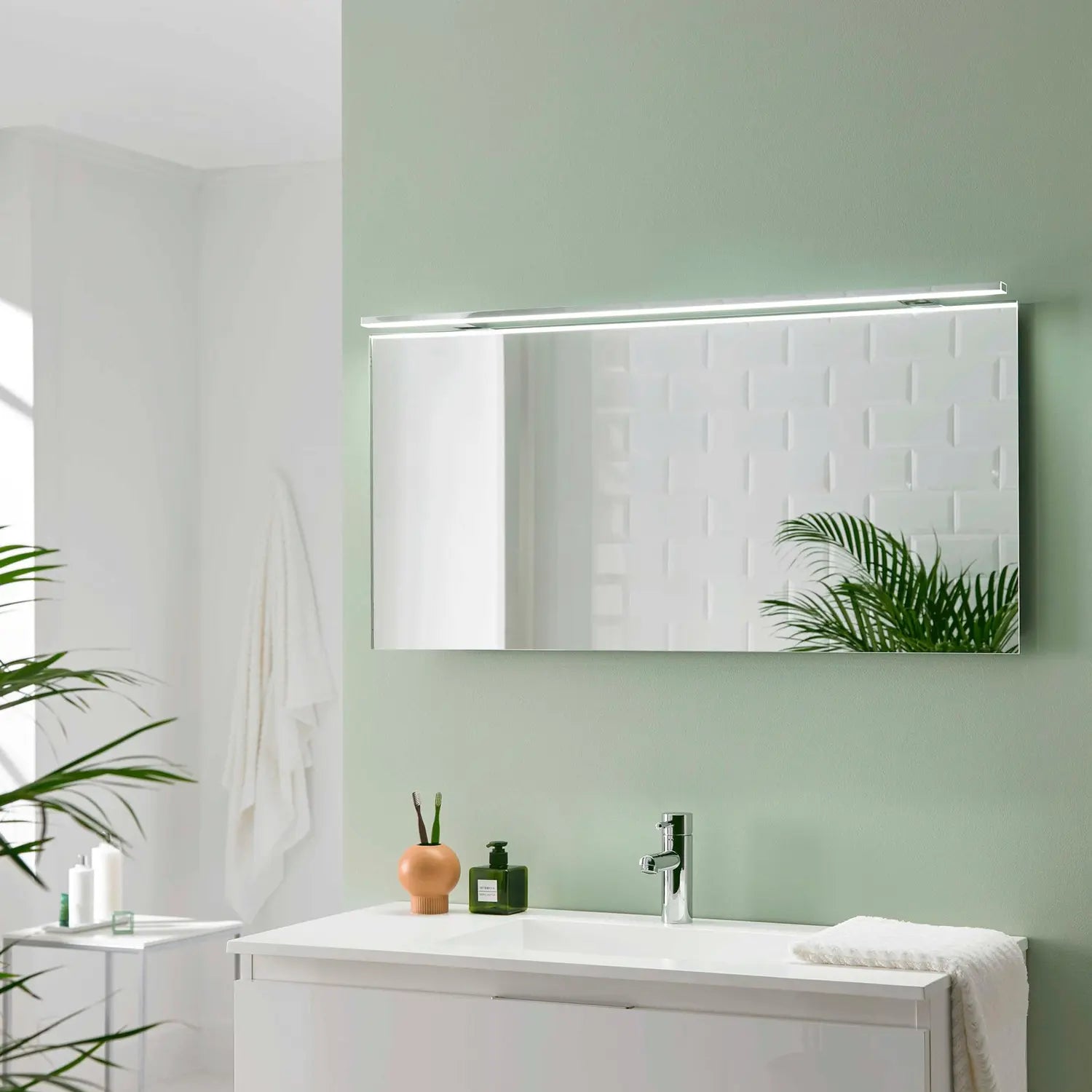 B-Ware Ebir Led Spiegelleuchte Esther Wandleuchte Wandlampe Bilderleuchte Siehe Text - 8435324902822