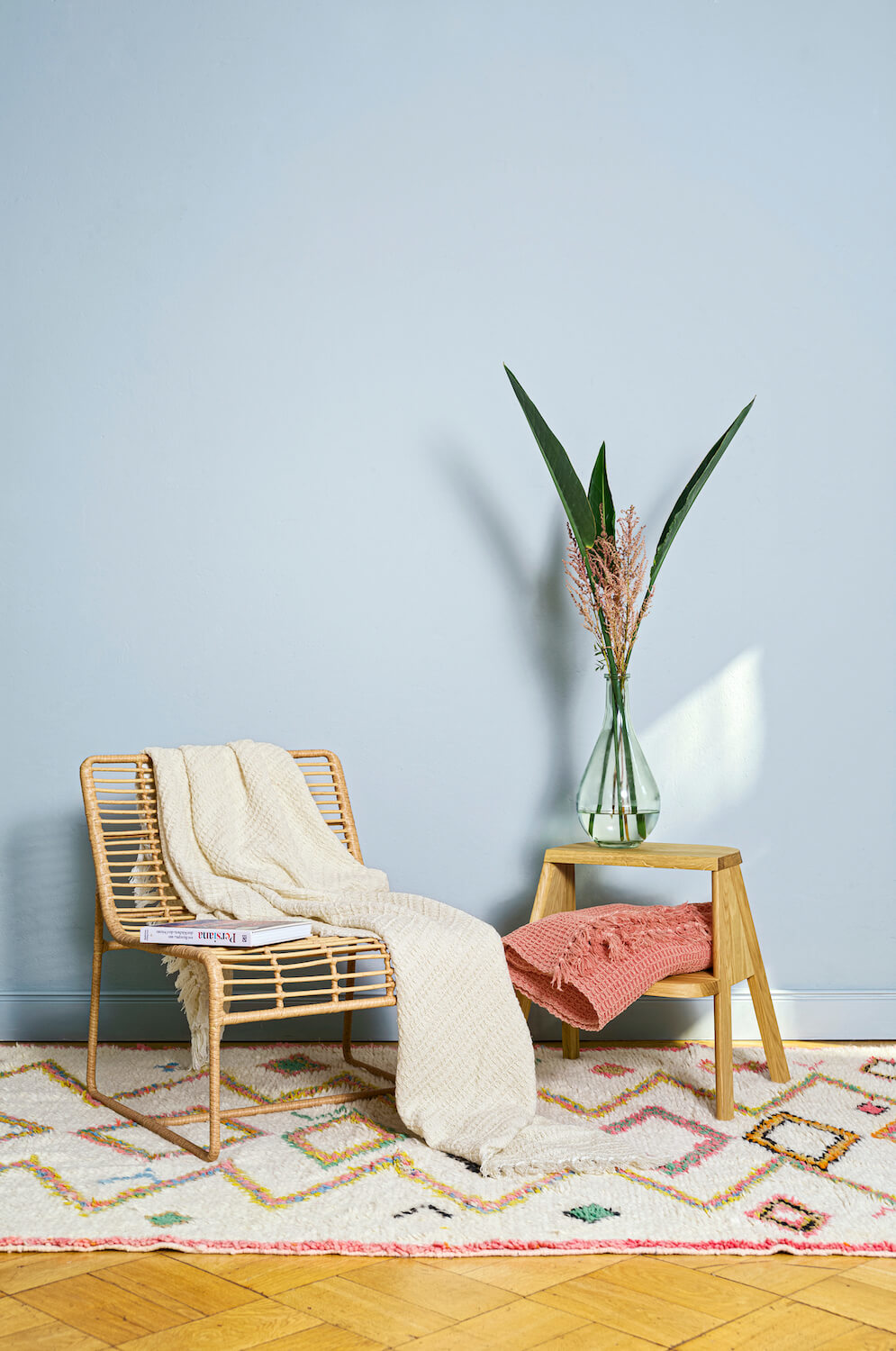 mokebo Decke Die Hyggelige Waffelpique Stonewashed Look Strickdecke Tagesdecke