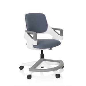 B-Ware Hjh Office Kinderdrehstuhl Kinderstuhl Drehstuhl Kid Flex Grau Kinder Bürostuhl