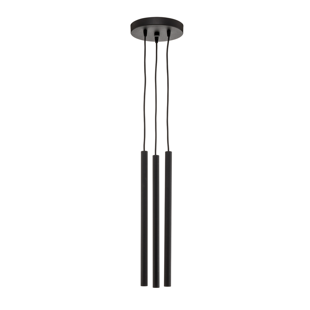Euluna Hängeleuchte Thin Deckenleuchte Pendelleuchte Leuchte 3 Flammig Schwarz   B-Ware - 5903282730489