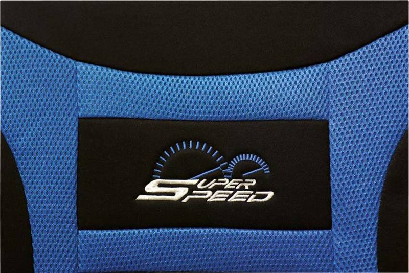 HP Autozubehör 22911 Sitzbezug Polyester Blau Fahrersitz Beifahrersitz Rücksitz