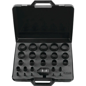 B-Ware Mob Peddinghaus Locheisensatz Set 26tlg Patentlocheisen Edelstahl Blechkasten