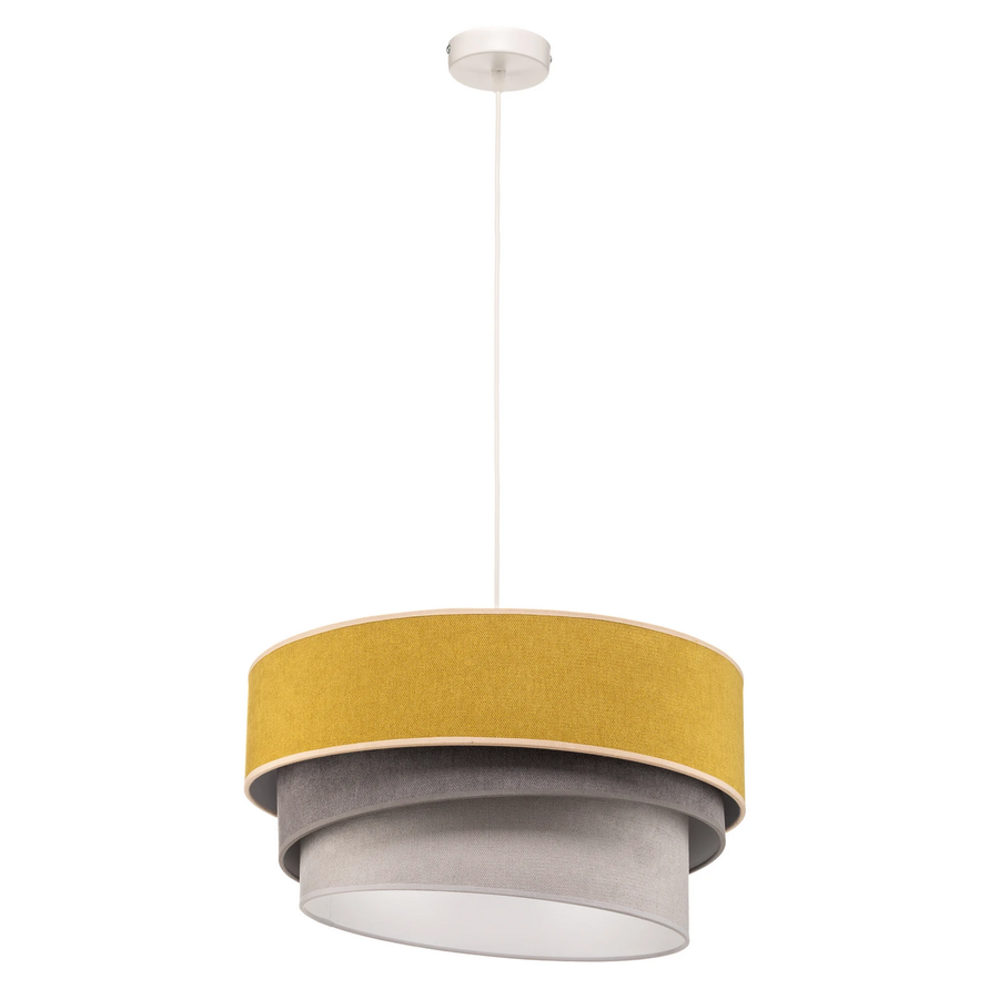 Duolla Hängeleuchte Pastell Trio Hängelampe Pendelleuchte Senf Siehe Text B-Ware - 2616504