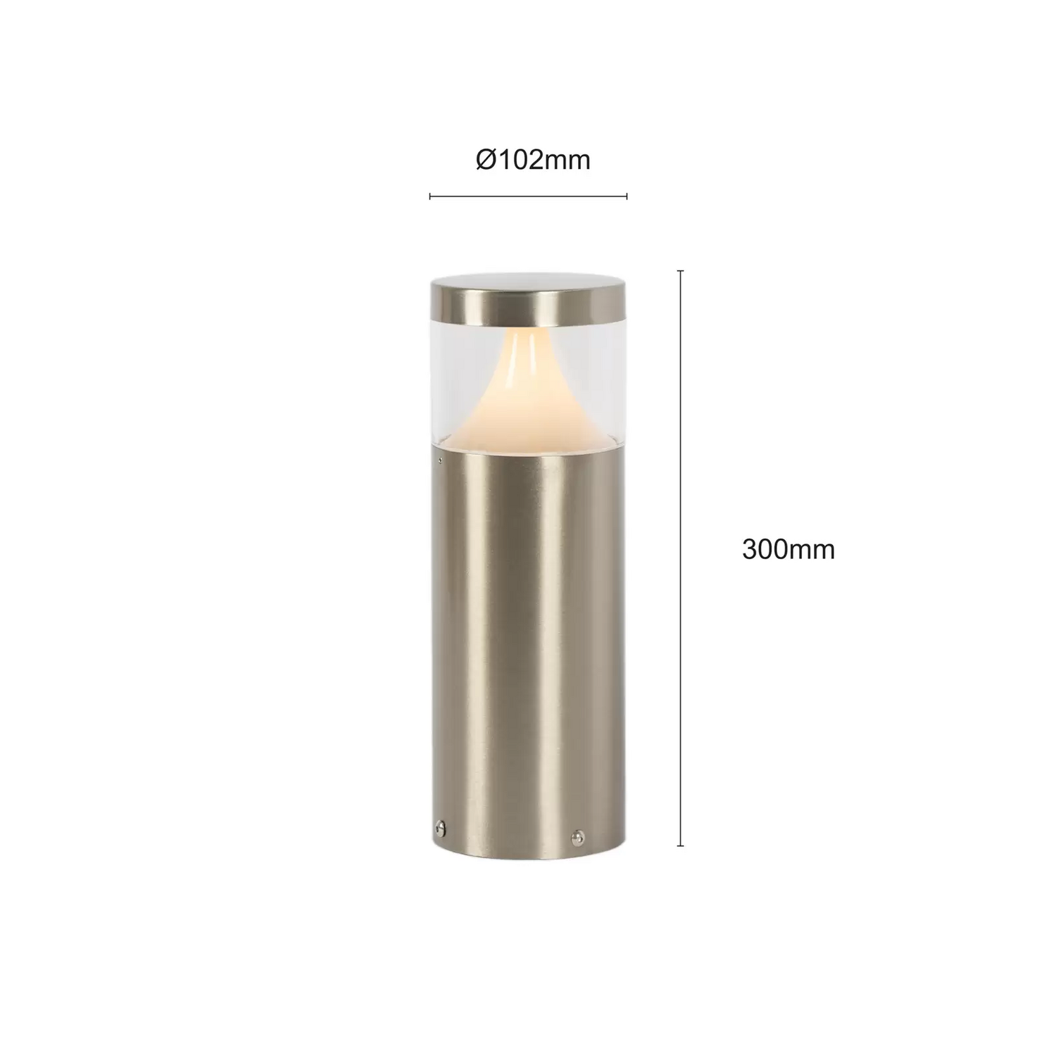 Arcchio Rudolfine Sockelleuchte V4 A Edelstahl Sockellampe Lampe Leuchte Gu10 B-Ware - 4251911745924