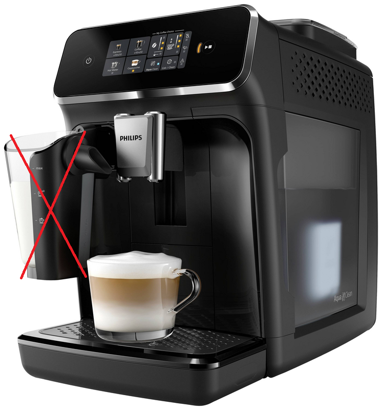 Philips Kaffeevollautomat 2300 Serie Kaffeeautomat Kaffee/Espressomaschine