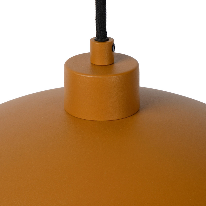 Lucide Hängeleuchte Siemon Aus Stahl ø 40 Cm Ockergelb Deckenlampe Lampe Leuchte B-Ware
