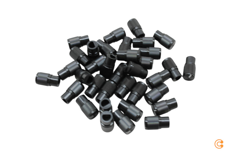 Cliff 1 St. Kmk10 E Drehknopf Schwarz 10.7 Mm X 19 Mm Ersatz 35 Stück B-Ware