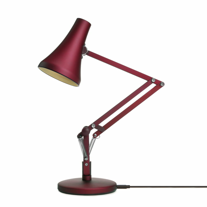 Anglepoise 90 Mini LED-Tischlampe Tischlampe Schreibtischlampe Lampe beerenrot
