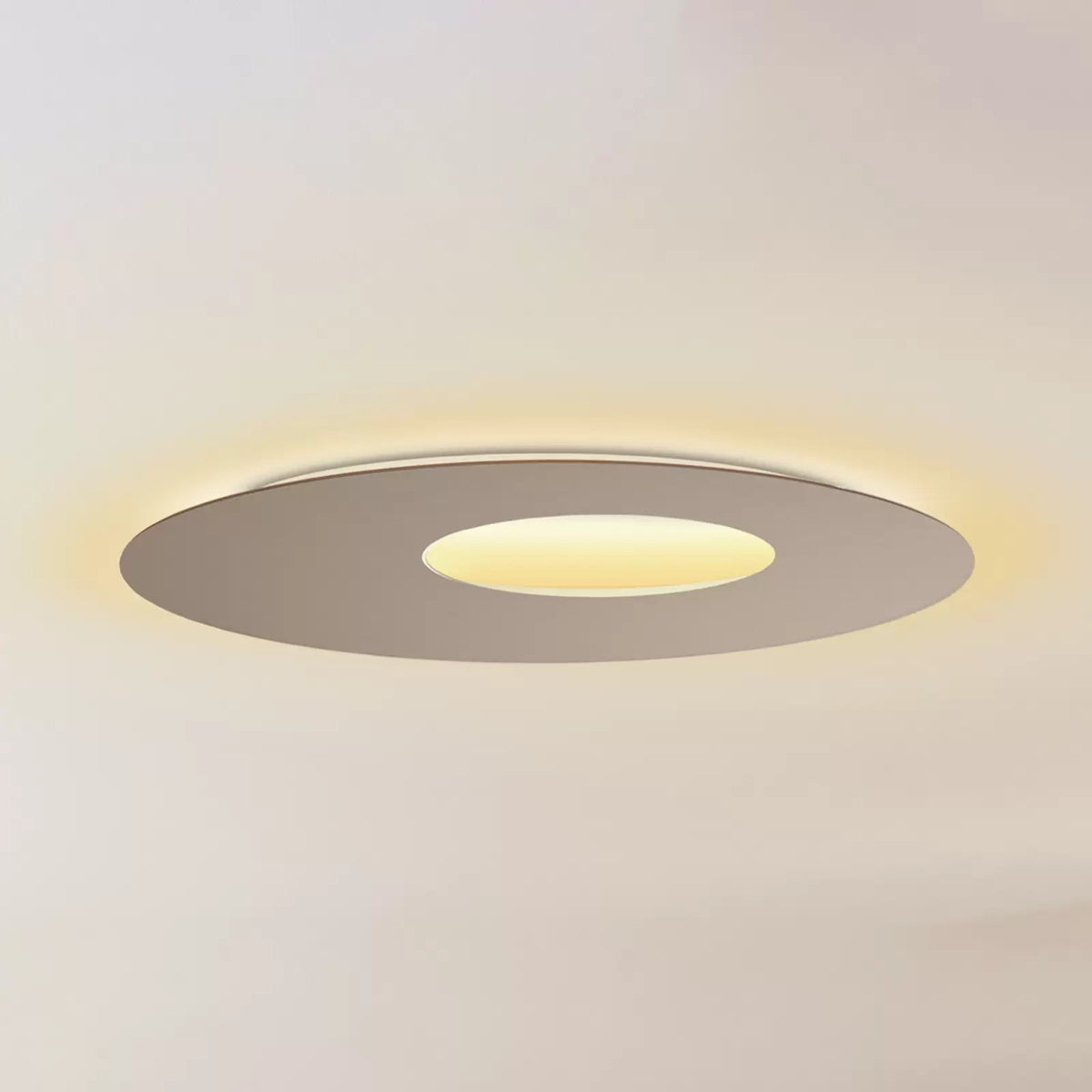 Escale Wandleuchte Wandlampe LED Blade Open taupe Aluminium Design Wohnraum - 4011895492616